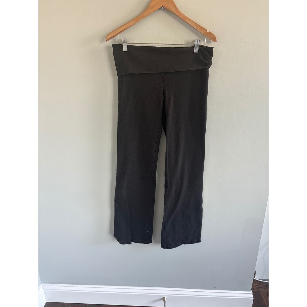 Vintage Pink Foldover Yoga‎ Pants Siz Large Y2K
